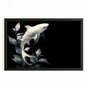 Bedroom Shark Art