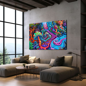 Bedroom Trippy Art | MusaArtGallery™