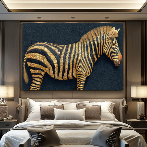 Bedroom Zebra Art