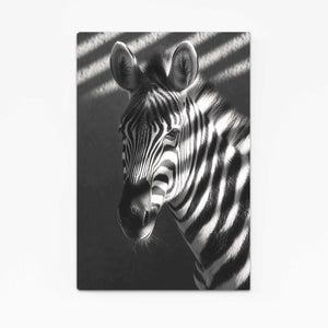 Bedroom Zebra Canvas