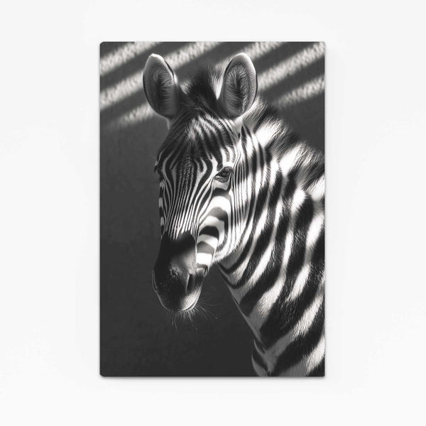 Bedroom Zebra Canvas