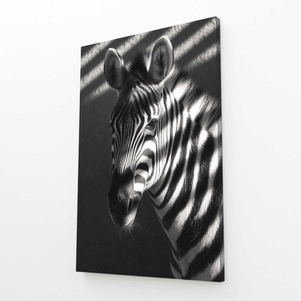 Bedroom Zebra Canvas
