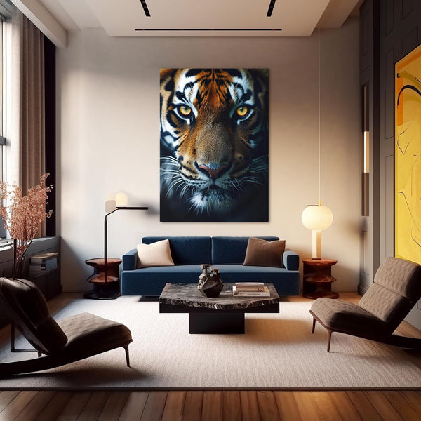 Bengal Tiger Canvas Wall Art | MusaArtGallery™