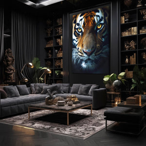 Bengal Tiger Canvas Wall Art | MusaArtGallery™