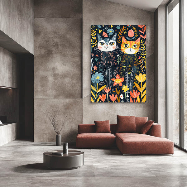 Bi Cat Wall Art