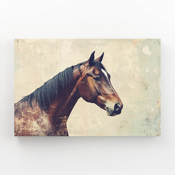 Big Brown Horse Art