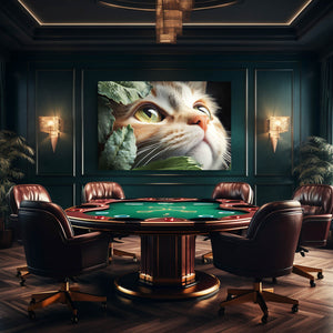 Big Face Cat Art