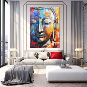 Big Size Buddha Wall Art | MusaArtGallery™