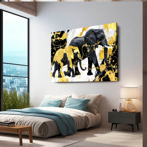 Big Small Elephant Wall Art | MusaArtGallery™
