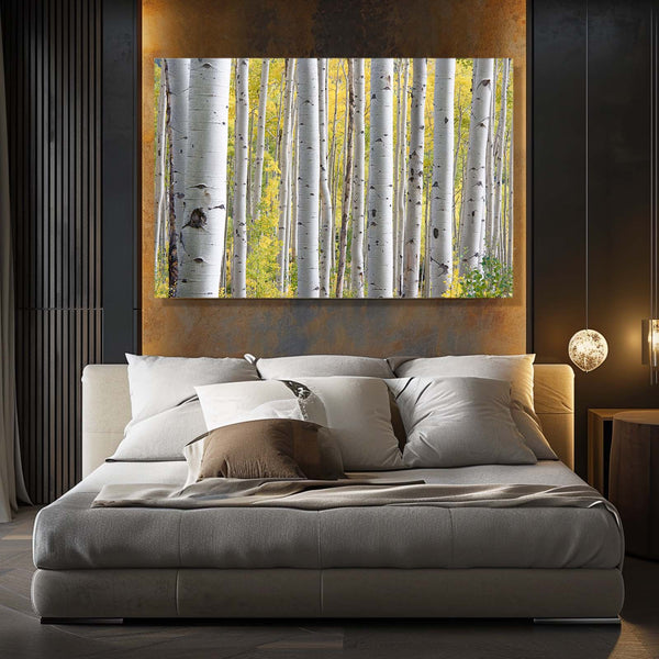 Birch Grove Tree Art | MusaArtGallery™