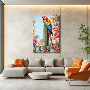 Bird Cactus Art