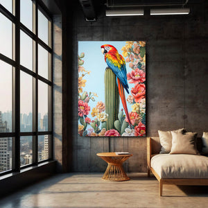 Bird Cactus Art