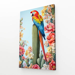 Bird Cactus Art