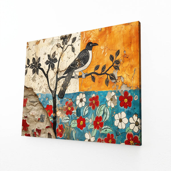 Bird Floral Mexican Wall Art | MusaArtGallery™