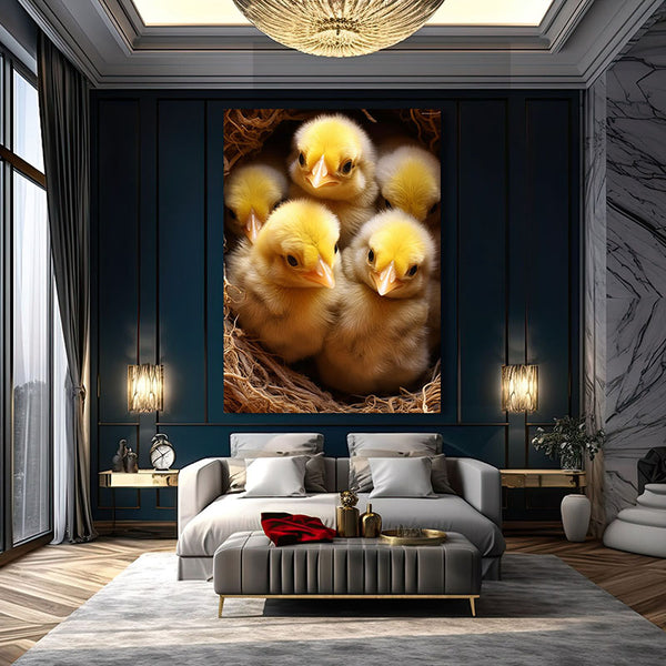 Bird in Nest Wall Art | MusaArtGallery™