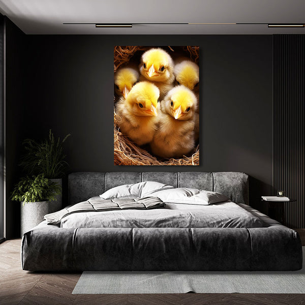 Bird in Nest Wall Art | MusaArtGallery™
