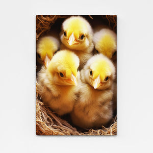 Bird in Nest Wall Art | MusaArtGallery™