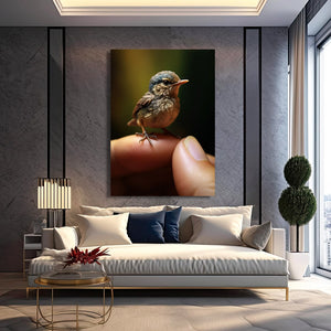 Bird In The Hand Wall Art | MusaArtGallery™