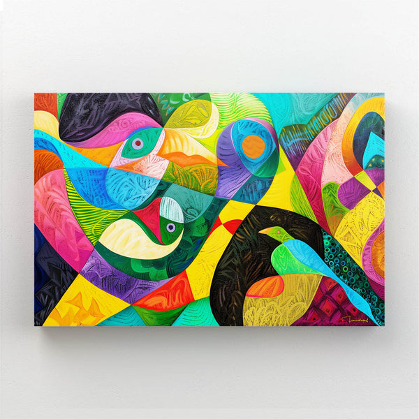 Birds Harmony Mexican Wall Art | MusaArtGallery™