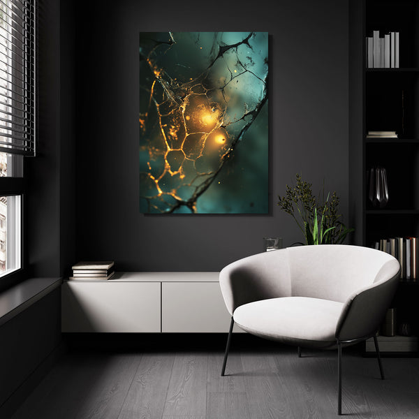 Black Abstract Art Deep