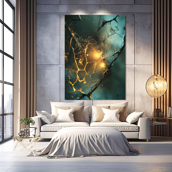 Black Abstract Art Deep