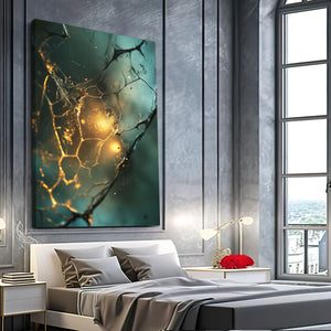 Black Abstract Art Deep