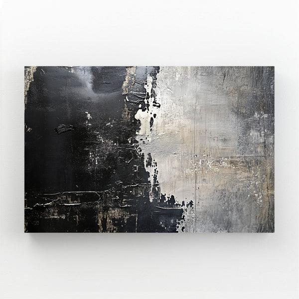 Black Abstract Art Duo