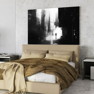 Black Abstract Art Modern