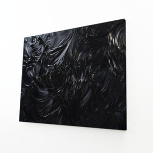 Black Abstract Art
