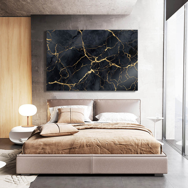 Black Abstract Wall Art Decor | MusaArtGallery™