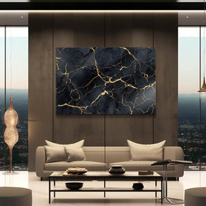 Black Abstract Wall Art Decor | MusaArtGallery™