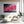 Black And Red Cherry Blossom Abstract Art