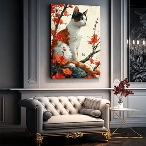 Black and White Cat Art | MusaArtGallery™