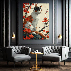 Black and White Cat Art | MusaArtGallery™