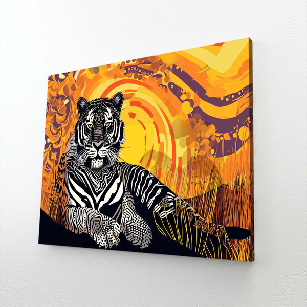 Black And White Art Tiger | MusaArtGallery™
