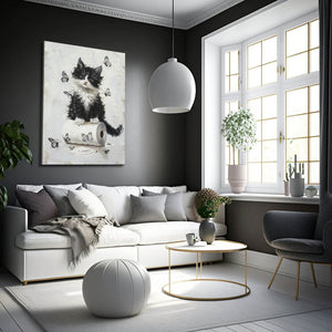 Black And White Cute Art