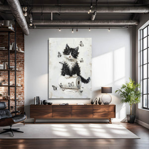 Black And White Cute Art