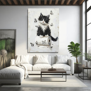 Black And White Cute Art
