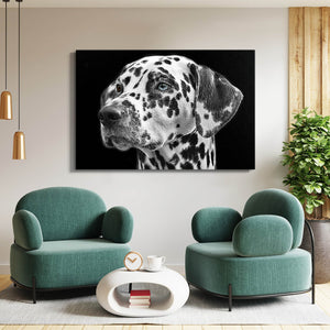 Black and White Dalmatian Wall Art | MusaArtGallery™