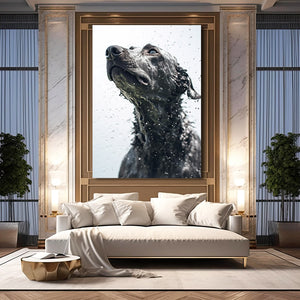 Black and White Dog Art | MusaArtGallery™