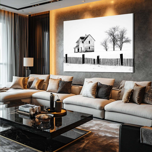 Black And White Farmhouse Kitchen Decor