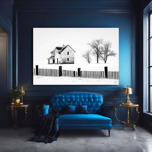 Black And White Farmhouse Kitchen Decor