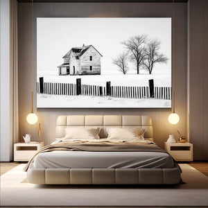 Black And White Farmhouse Kitchen Decor
