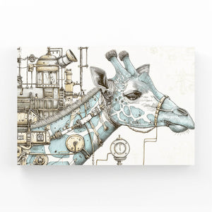 Black And White Giraffe Wall Art