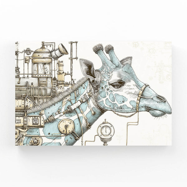 Black And White Giraffe Wall Art