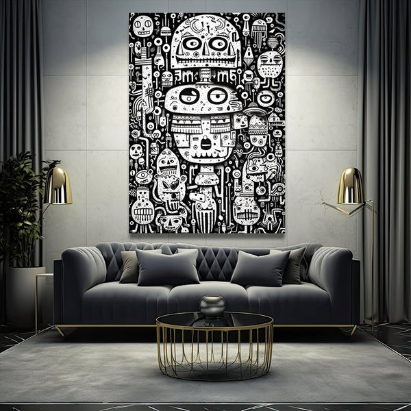 Black and White Graphic Art | MusaArtGallery™