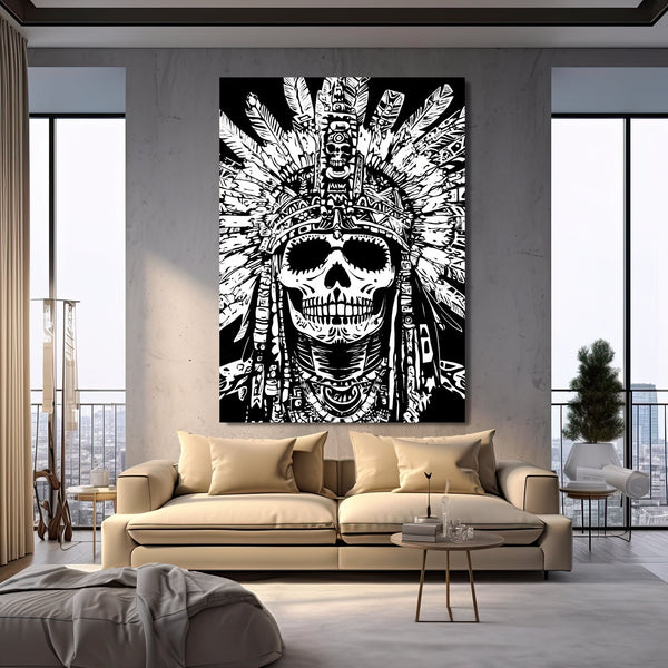 Black And White Mexican Wall Art Decor