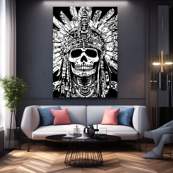 Black And White Mexican Wall Art Decor