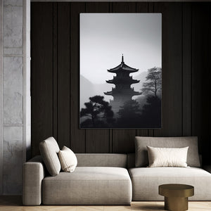 Black and White Minimalist Art Wall Decor | MusaArtGallery™