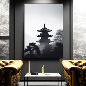 Black and White Minimalist Art Wall Decor | MusaArtGallery™